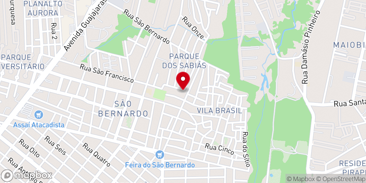 Map showing location of IGREJA ASSEMBLEIA DE DEUS VILA BRASIL