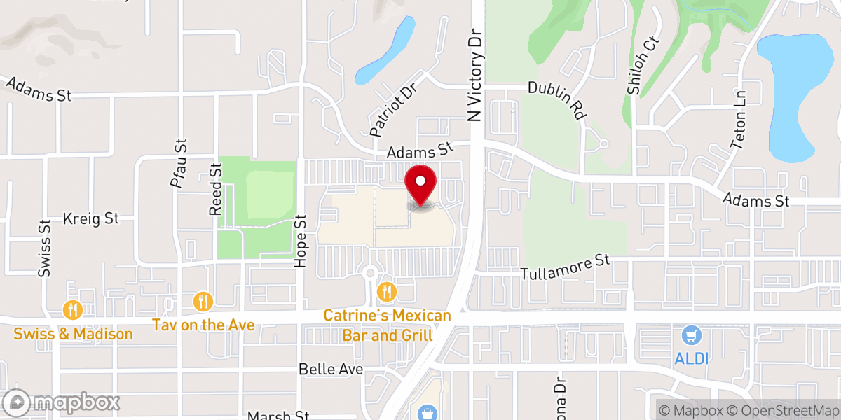 Map showing location of The Kingdom Ministries