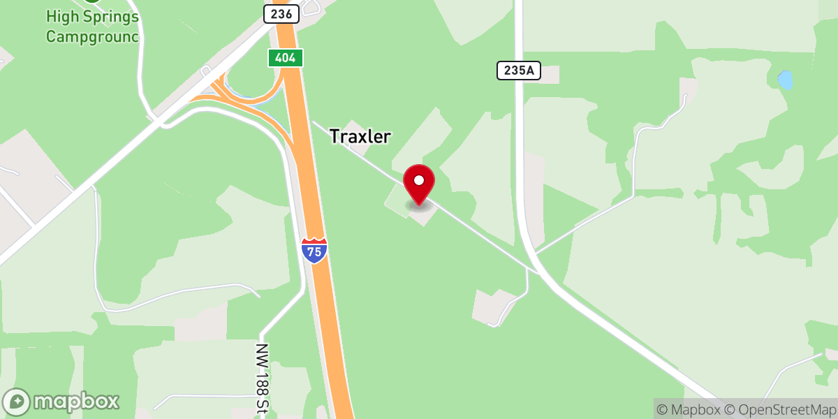Map showing location of Spring Hill Methodist Church of Traxler