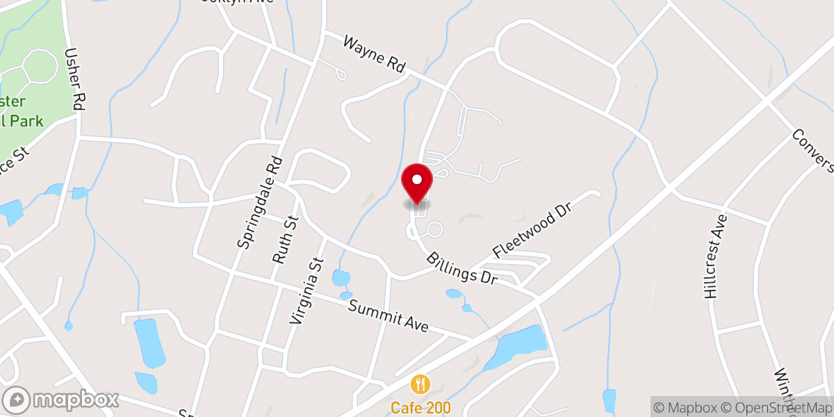 Map showing location of United Bible Way Church of Lancaster