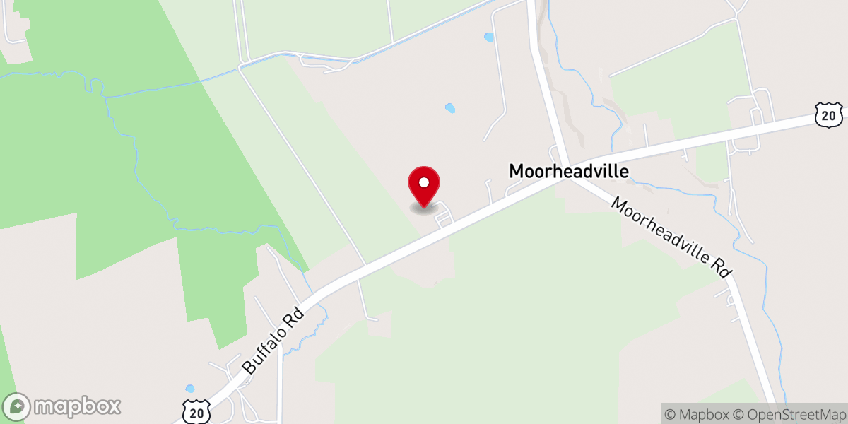 Map showing location of Harborcreek Community Church