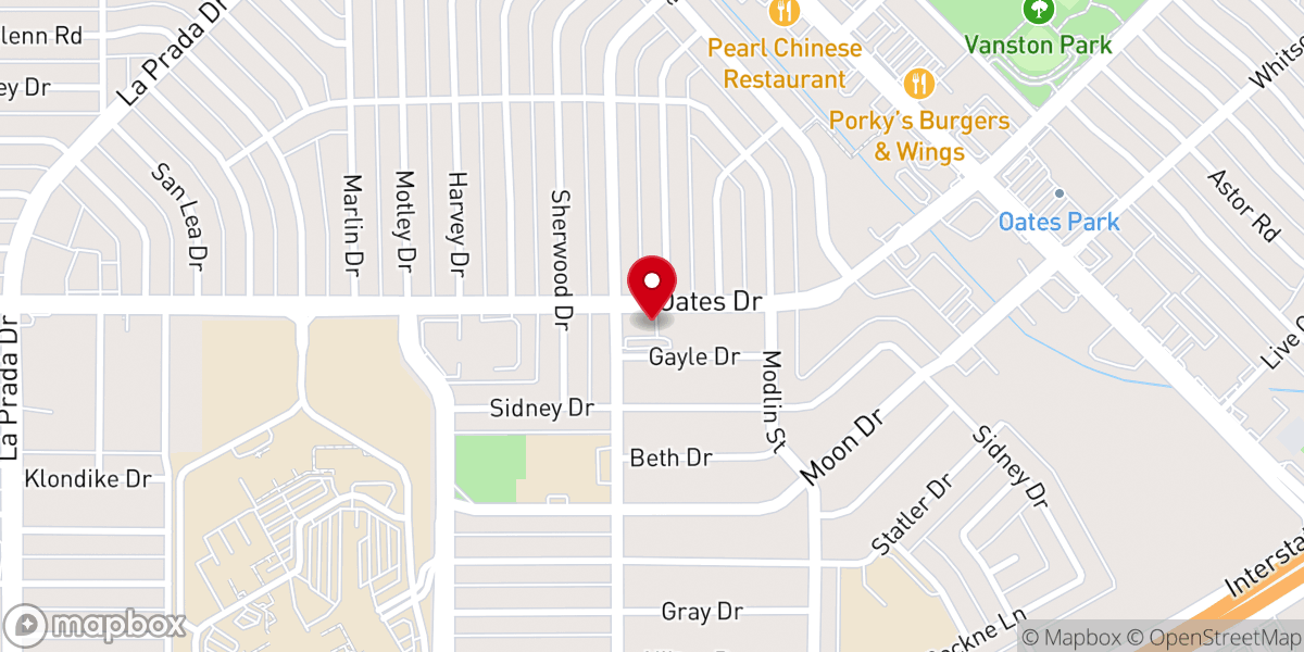 Map showing location of Vida-Life Church