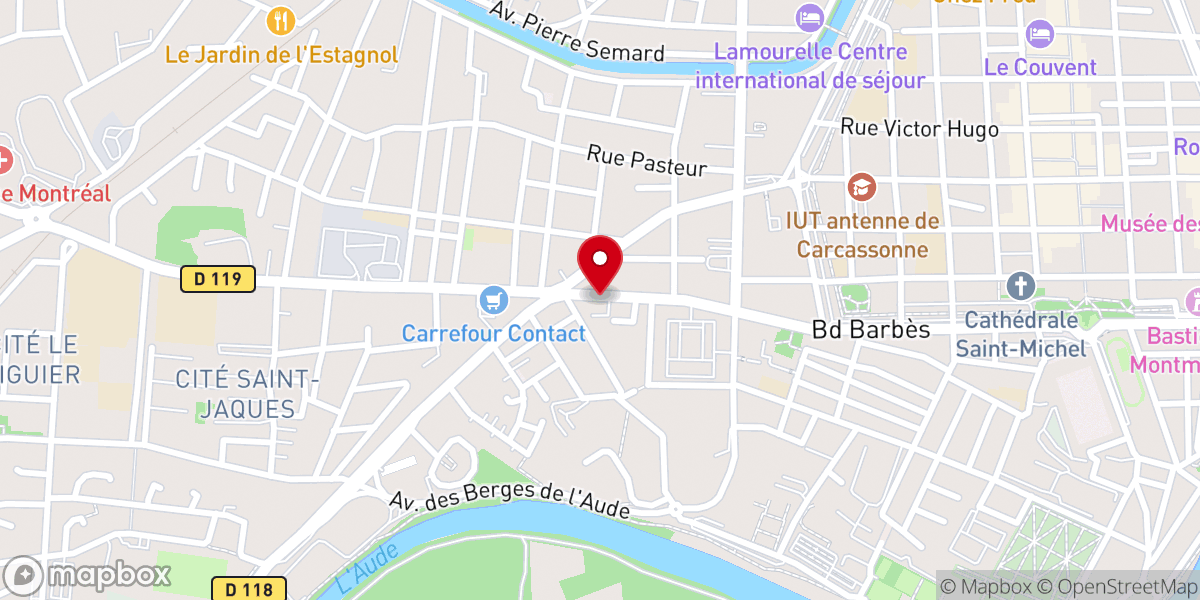 Map showing location of L’Église de Jésus-Christ des Saints des Derniers Jours