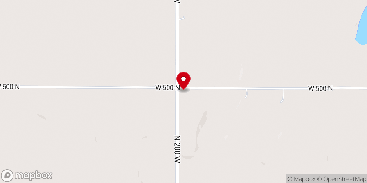 Map showing location of Grandview Church