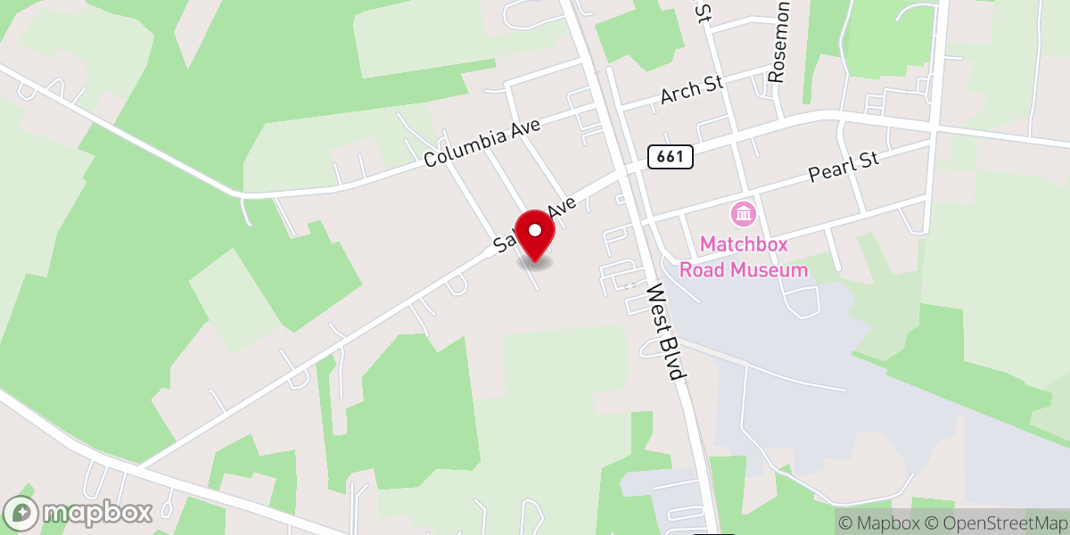 Map showing location of Fusion Church - Cumberland County | Newfield