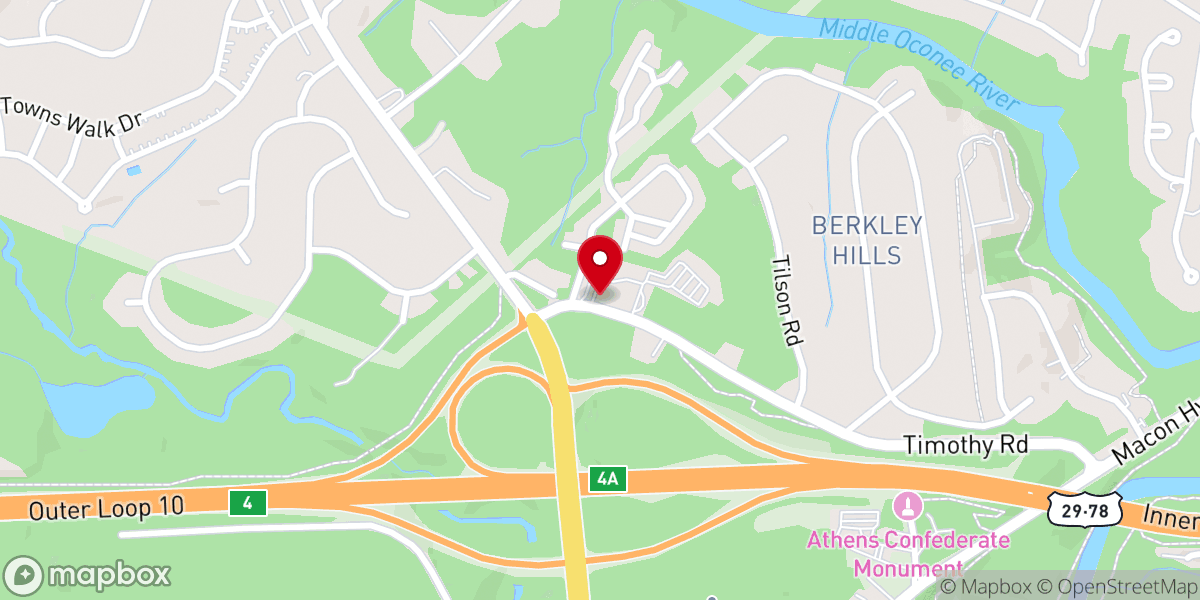 Map showing location of City on the Hill Missions Inc