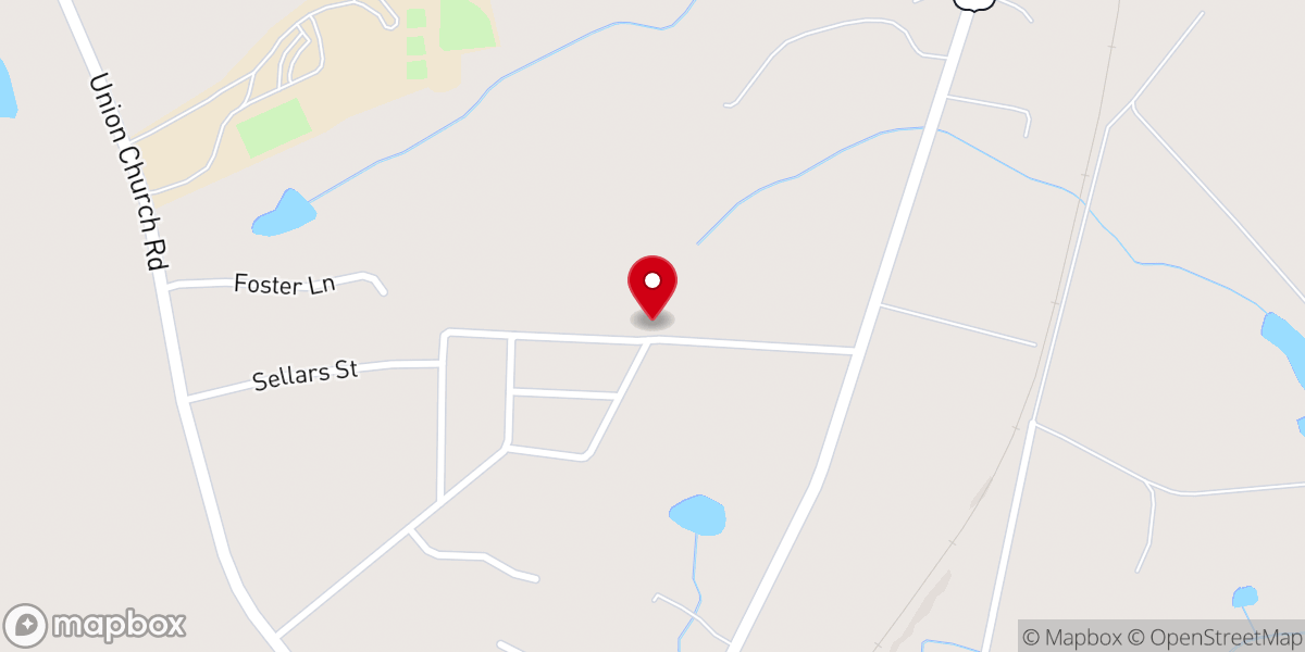 Map showing location of Word of Truth Christian Center