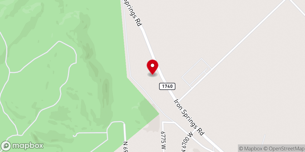Map showing location of Sonrise Christian Church