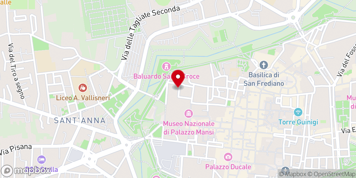 Map showing location of Chiesa di San Tommaso in Pelleria