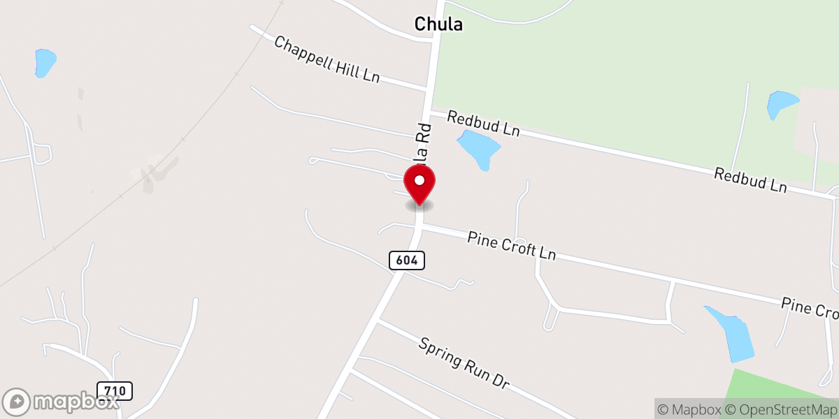 Map showing location of True Life Church