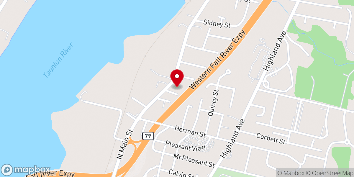 Map showing location of Fall River Seventh-day Adventist Church