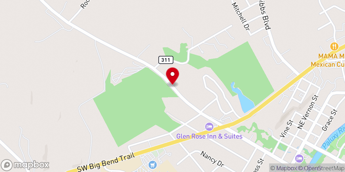 Map showing location of Cross of Christ Anglican Church