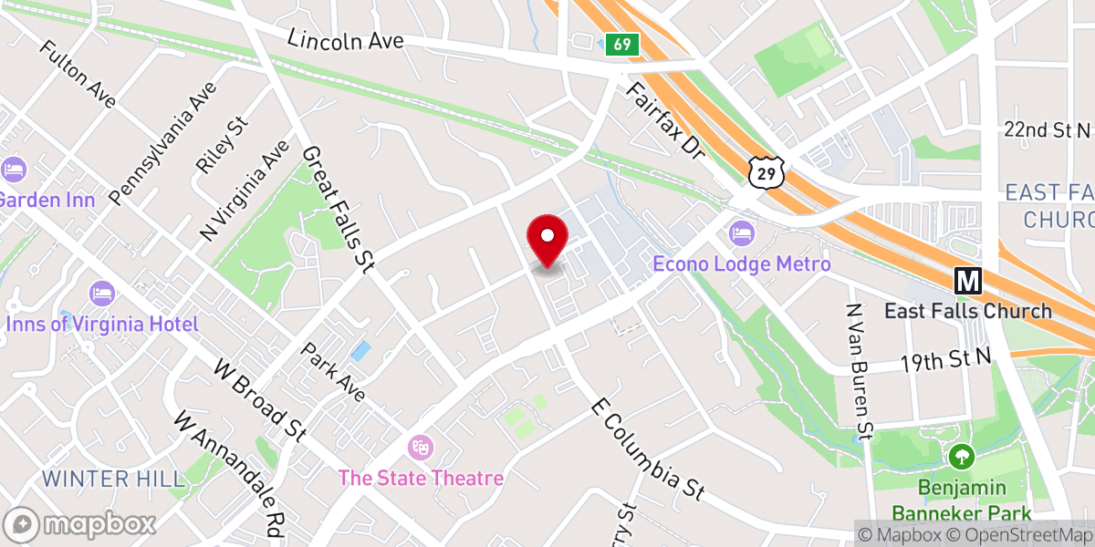 Map showing location of 21 Wilberforce Global Freedom Center