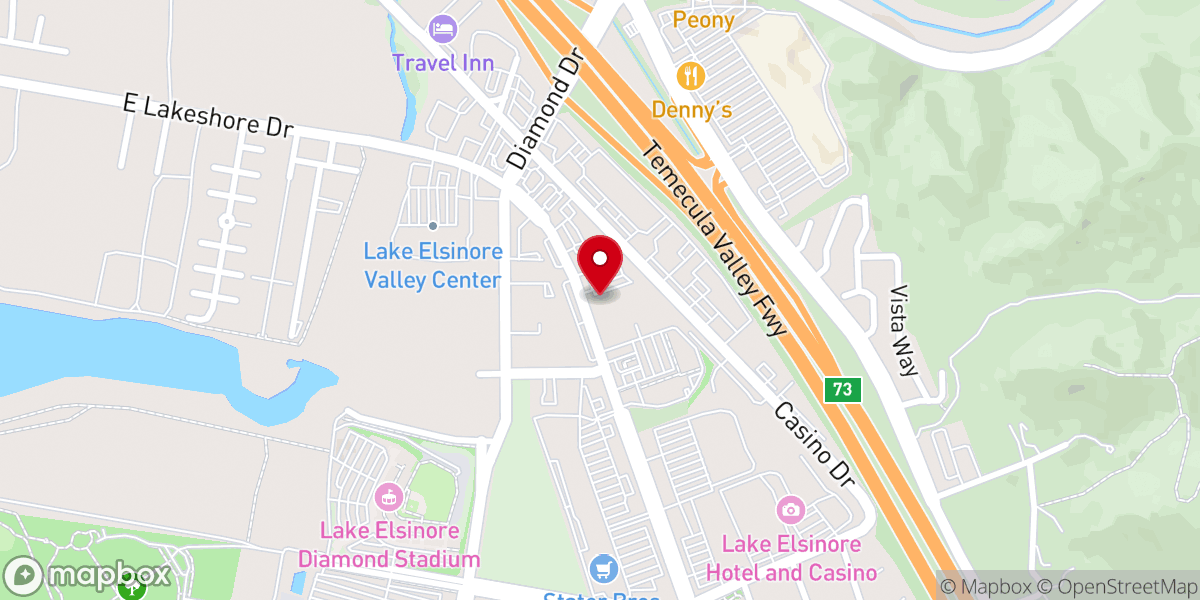 Map showing location of Our Redeemer Lives Church