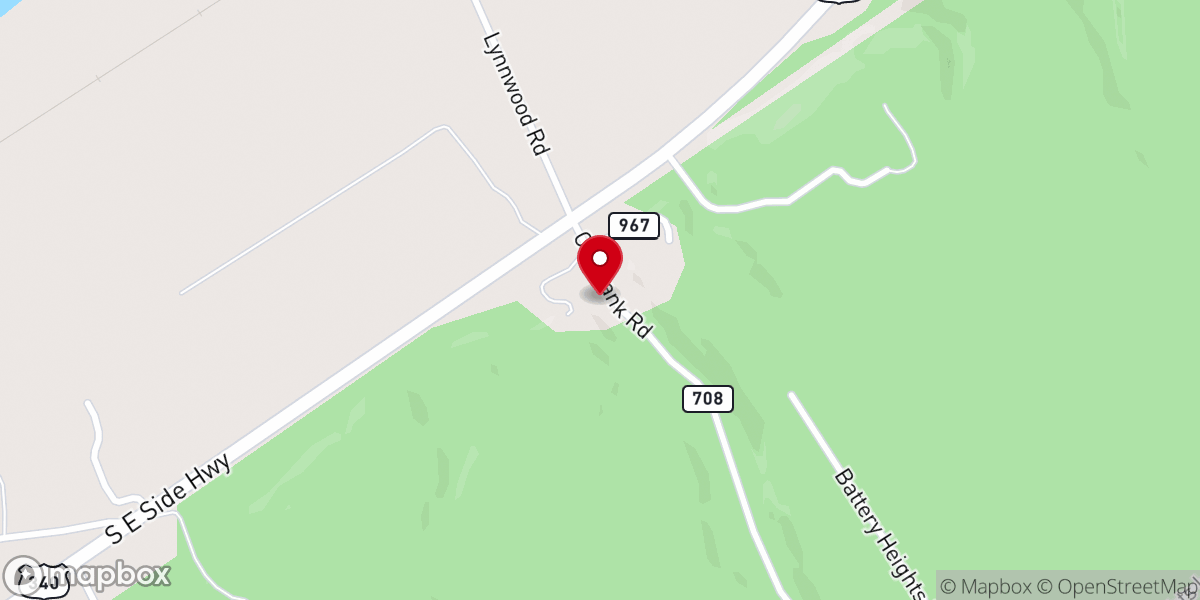 Map showing location of Lynnwood Episcopal Parish