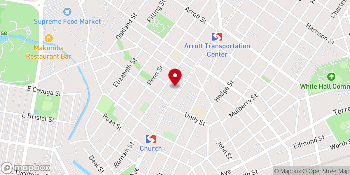 Map showing location of Iglesia Israel Mahanaim Inc