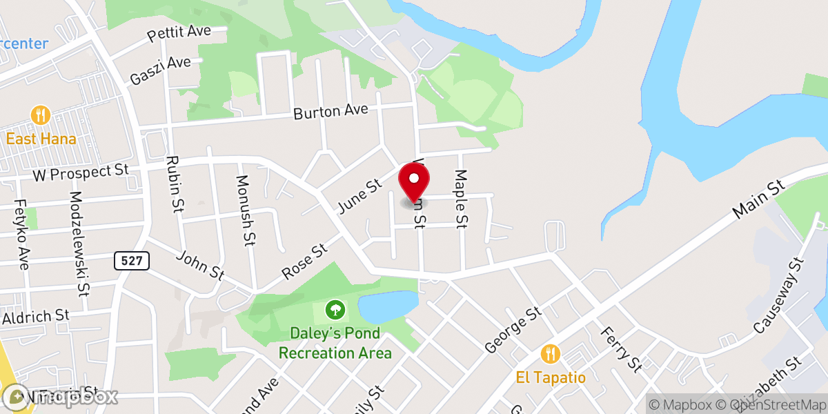Map showing location of St. Stephen the Protomartyr Roman Catholic Church