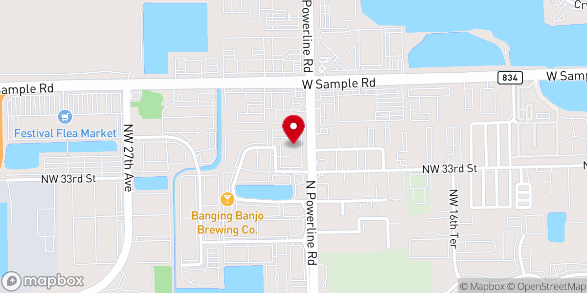 Map showing location of NEW CHANCE CHURCH