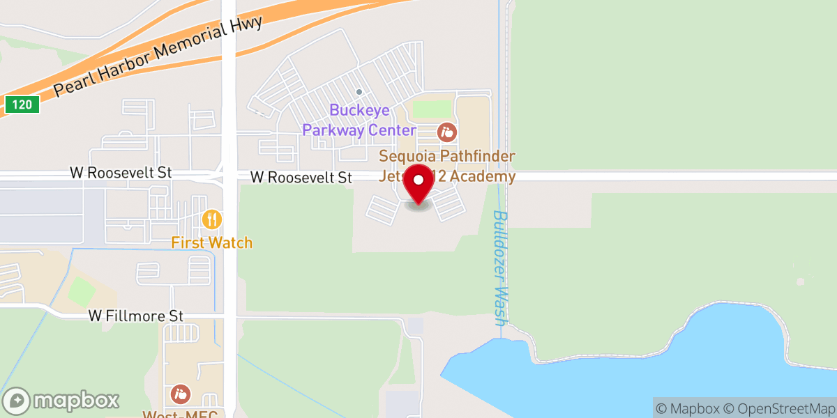 Map showing location of Summit Community Church