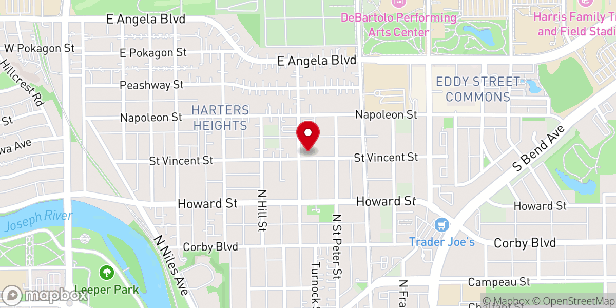 Map showing location of Mary TV Inc