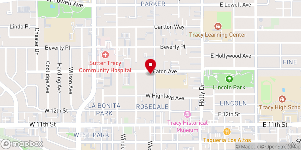 Map showing location of Good Shepherd Community Church