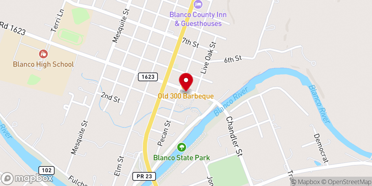 Map showing location of Herb’s Hat Shop