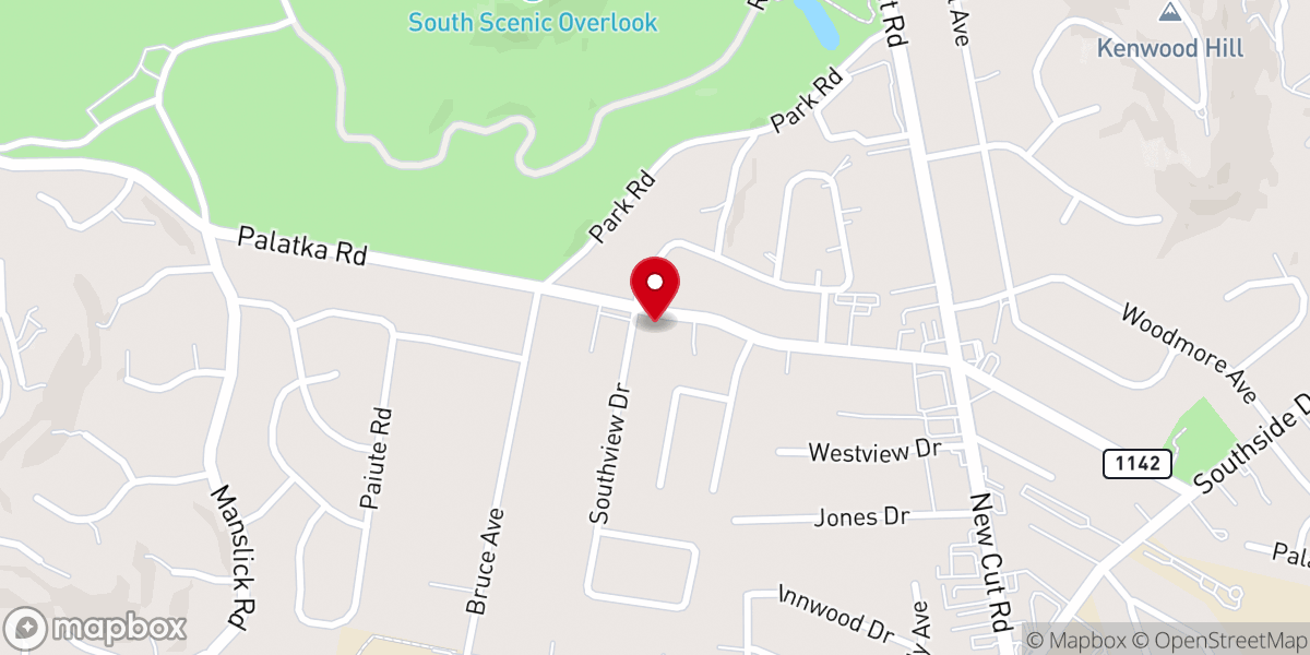 Map showing location of New Testament Christian Church (NTCC) Louisville