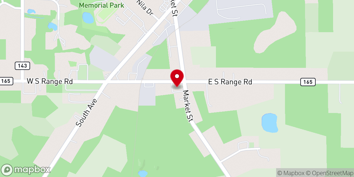 Map showing location of Good Hope Lutheran Church