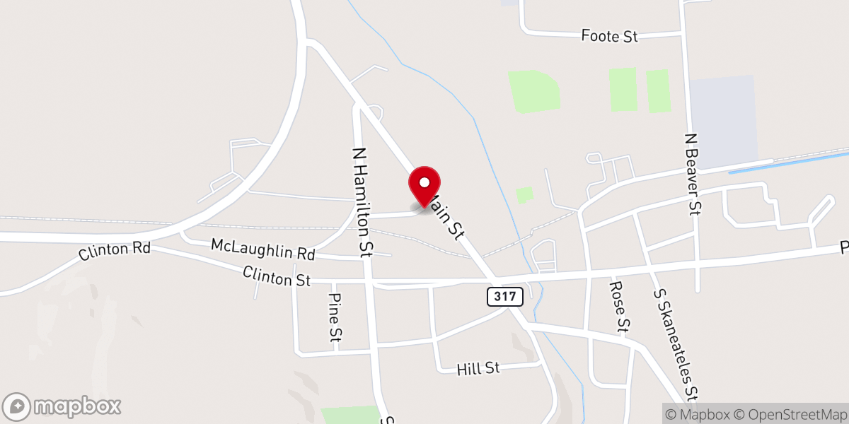 Map showing location of Christ Church