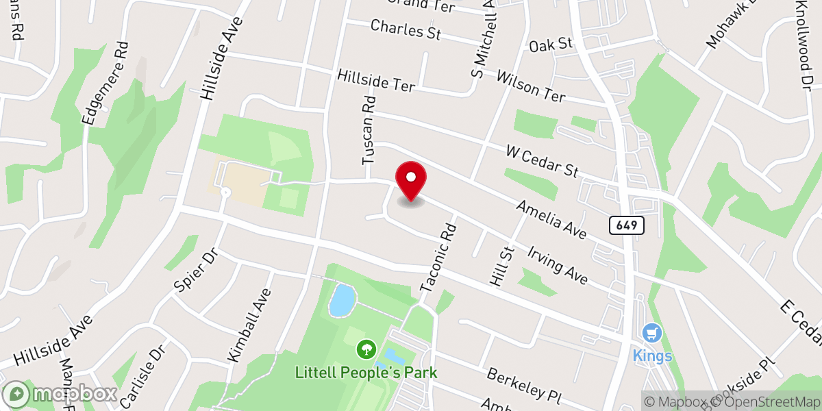 Map showing location of Living Stone Christian Church