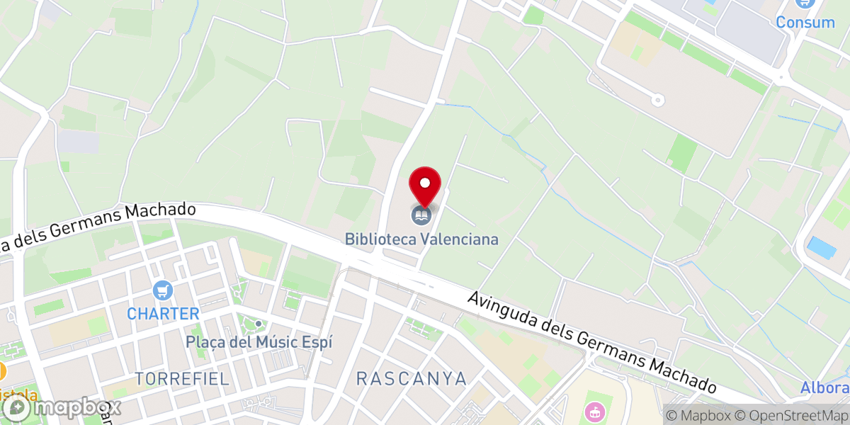 Map showing location of Monasterio de San Miguel de los Reyes