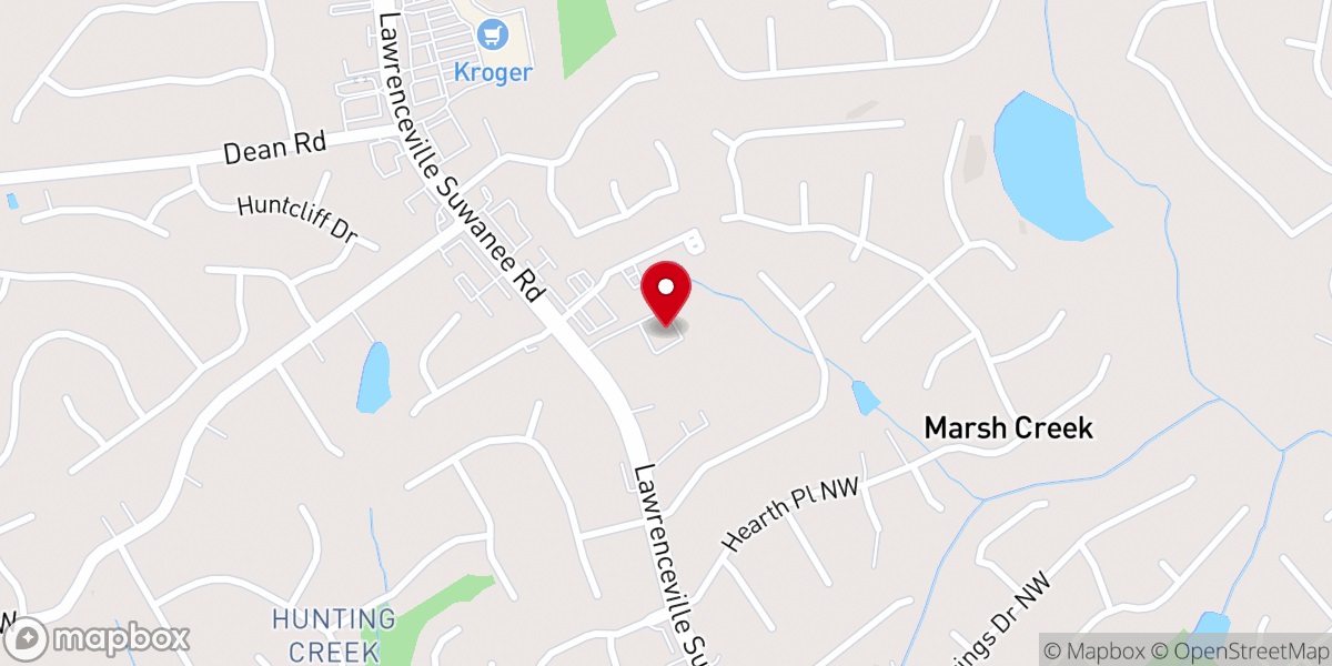 Map showing location of Covenant Life Church