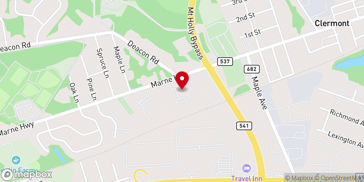 Map showing location of CFA -- Christian Faith Assembly