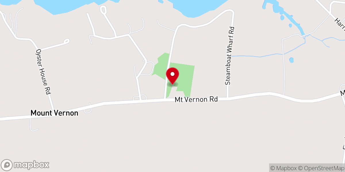 Map showing location of Mt Vernon Methodist Church Parsonage