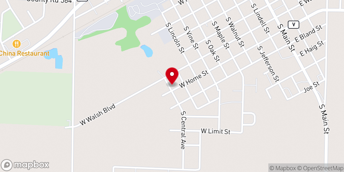 Map showing location of Faith Tabernacle Cogic