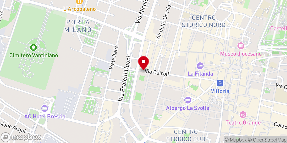 Map showing location of Chiesa Ortodossa