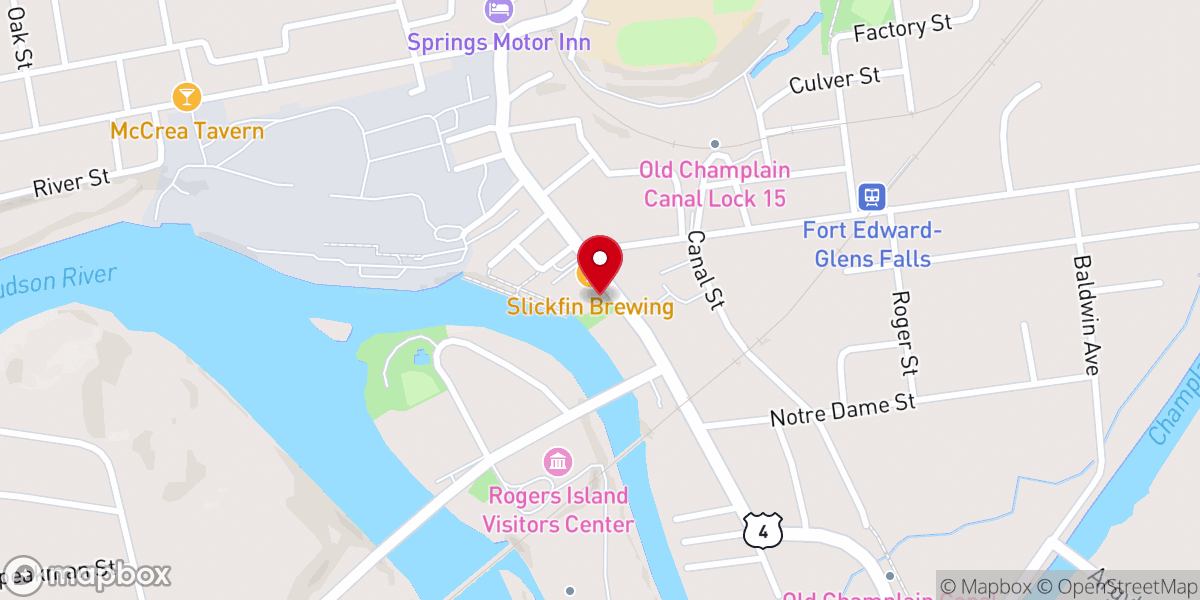 Map showing location of Fort Edward Community Food Pantry