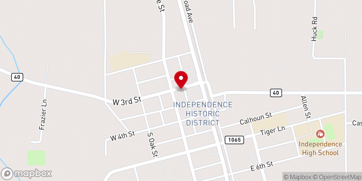 Map showing location of Mater Dolorosa Catholic Church Office