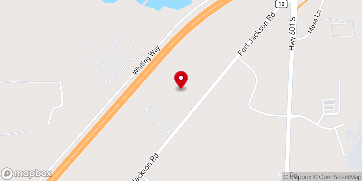 Map showing location of Smyrna Church