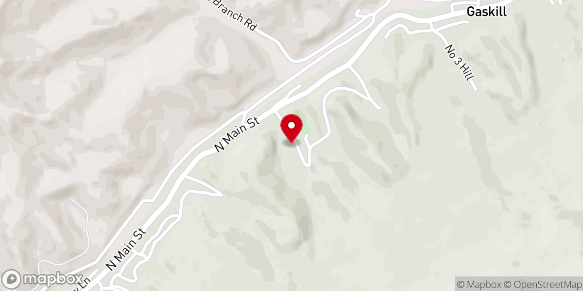 Map showing location of Bethel Church