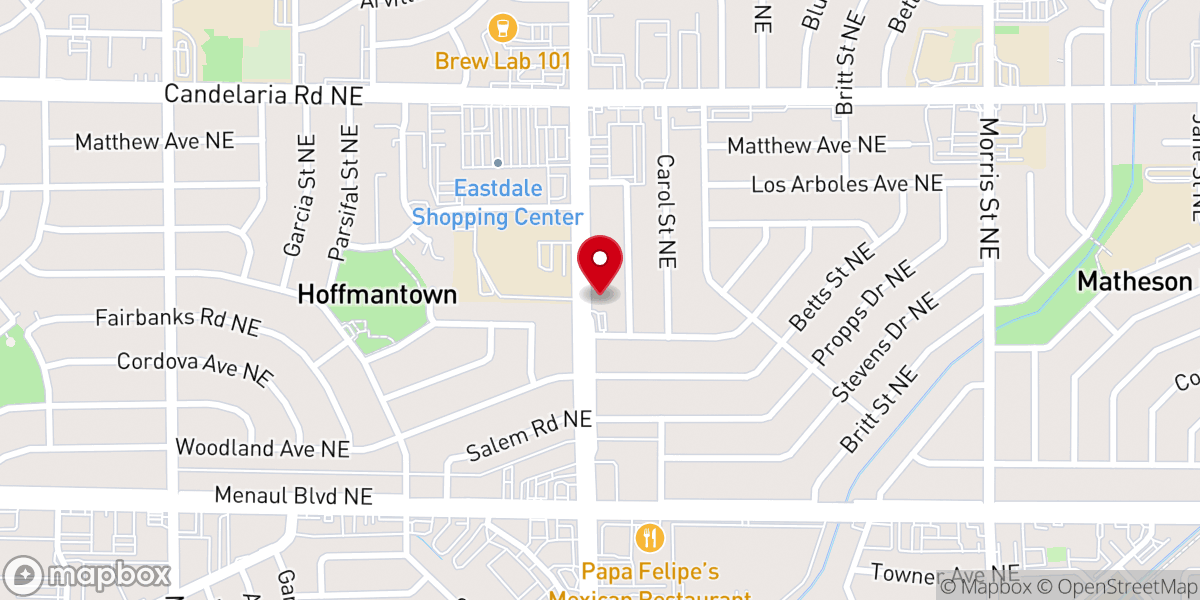 Map showing location of The Journey Fellowship