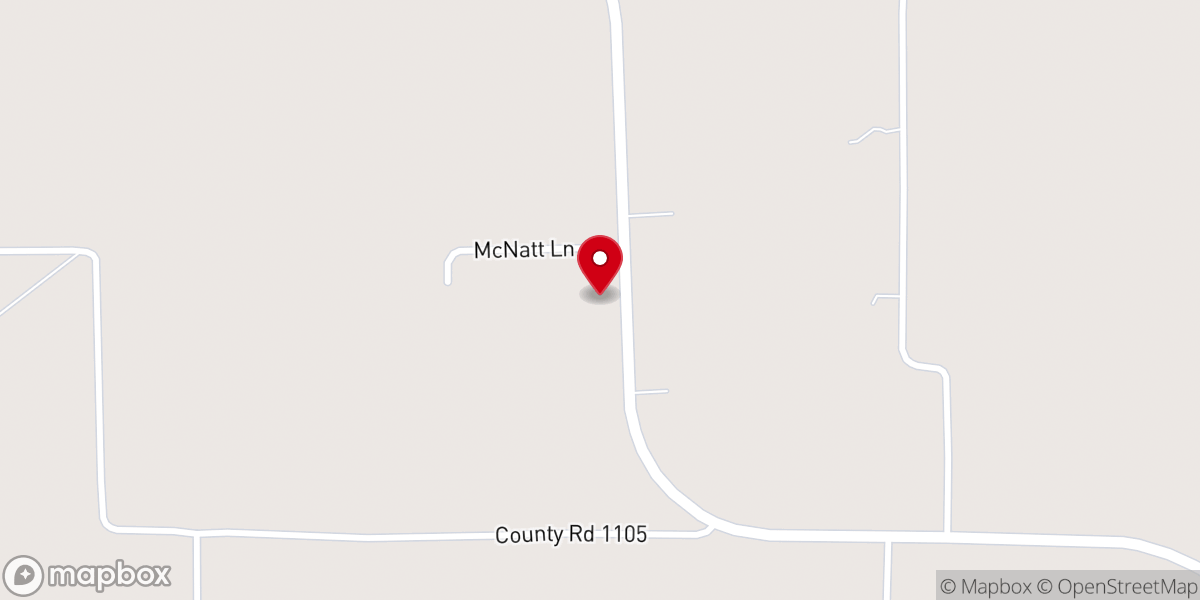 Map showing location of Maud Friendship Baptist Church