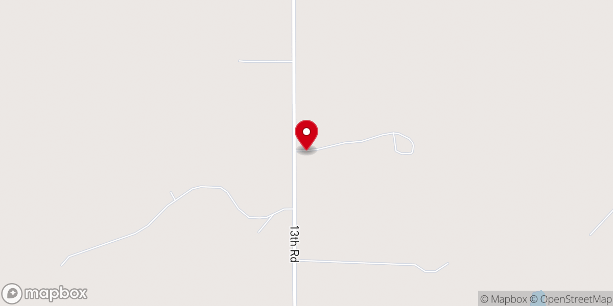 Map showing location of St Paul Lutheran Church