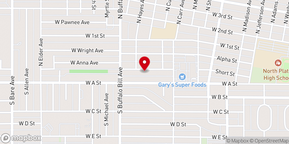Map showing location of St Paul Lutheran Church (WELS)