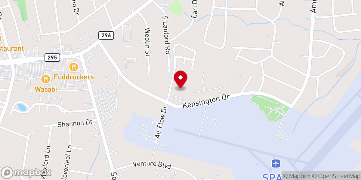 Map showing location of Promised Land Church of God in Christ -Tommy E. Quick