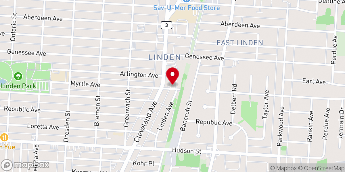 Map showing location of Victory Deliverance Church of Christ of the Apostolic Faith In