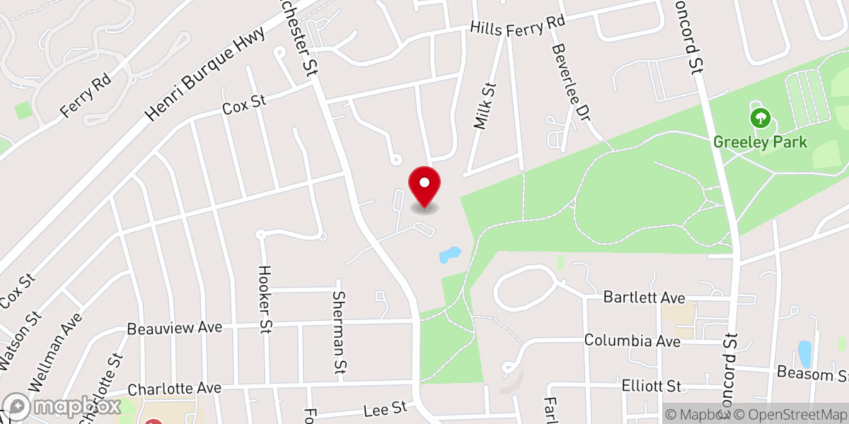Map showing location of King's Garden Church
