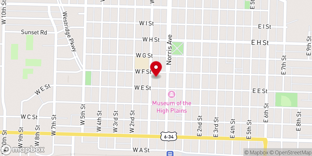 Map showing location of Saint Albans Episcopal Church