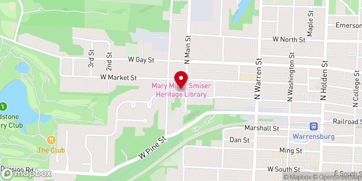 Map showing location of Shiloh Missionary Baptist - Food Distribution Center