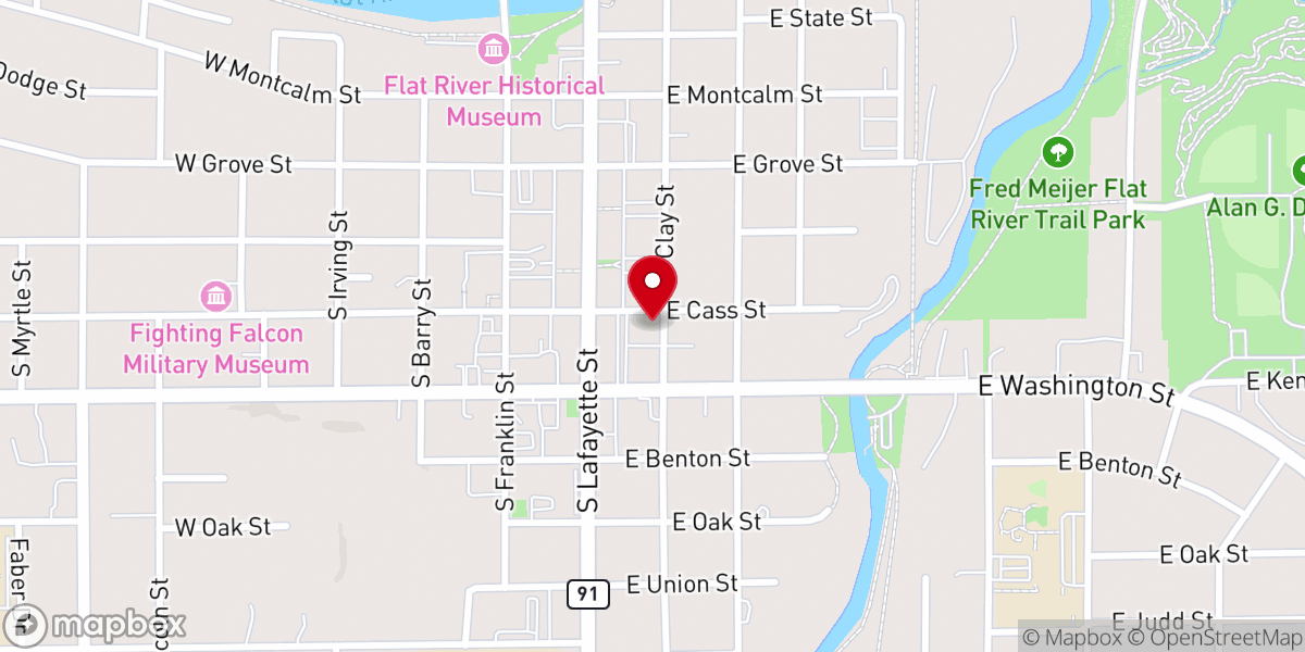 Map showing location of The Table Faith Community